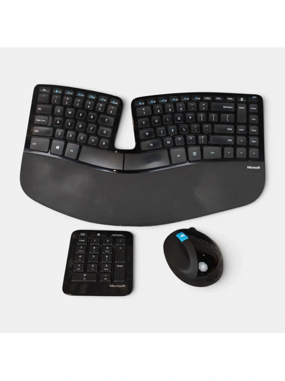 Microsoft Sculpt Ergonomic Wireless Keyboard, Keypad & Mouse Working No Dongle
